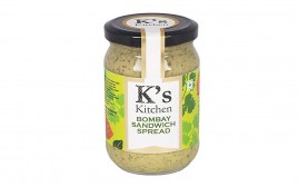 K's Kitchen Bombay Sandwich Spread   Glass Jar  250 grams